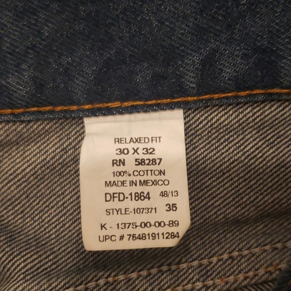 Relaxed Fit Mens Jeans - Picture 4 of 4